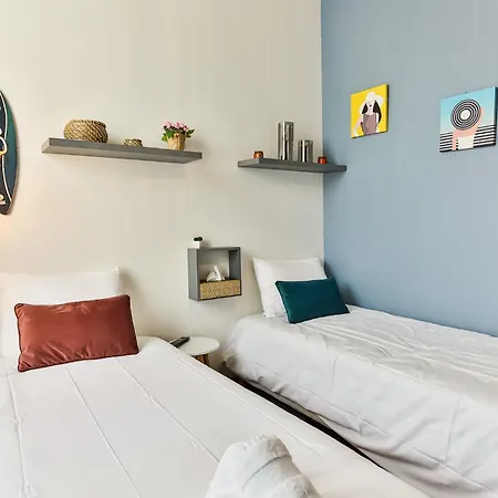 펜션 Chaleureux Logement-centre Ville-proche Gare-plage