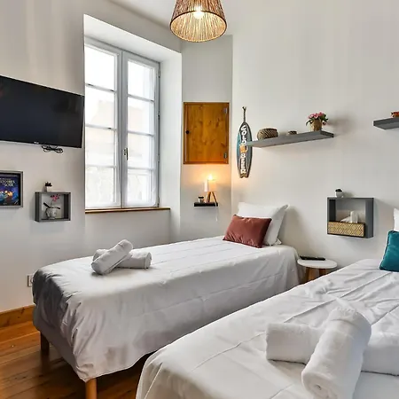 Chaleureux Logement-centre Ville-proche Gare-plage
