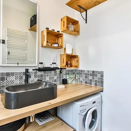 Chaleureux Logement-centre Ville-proche Gare-plage لي سابلِ دولونْ