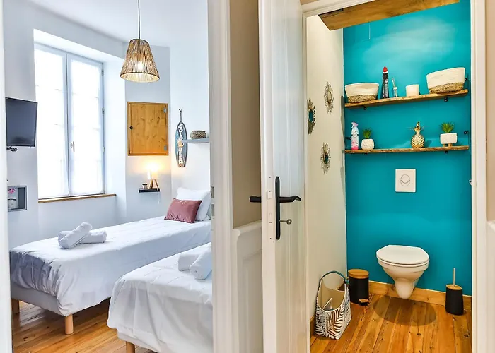 Semesterbostad Chaleureux Logement-centre Ville-proche Gare-plage Les Sables-dʼOlonne