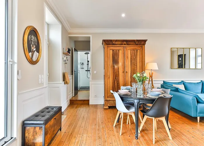 Semesterbostad Chaleureux Logement-centre Ville-proche Gare-plage